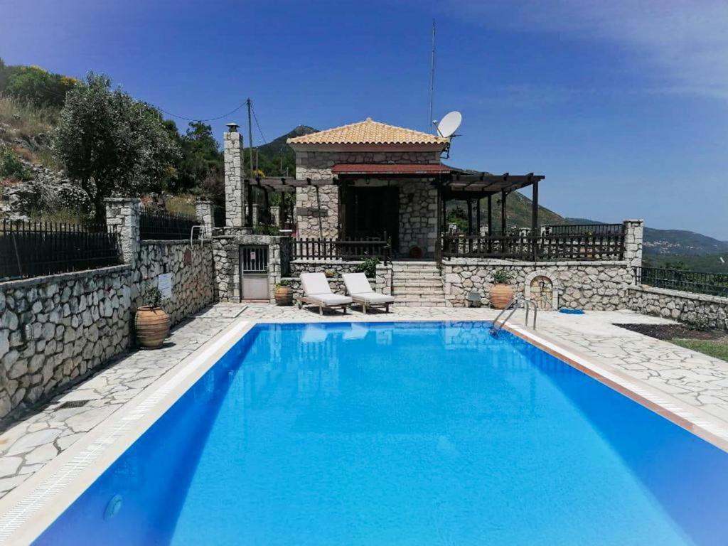 Lefkada Villas By Omikron Selections Vavkeri Ngoại thất bức ảnh