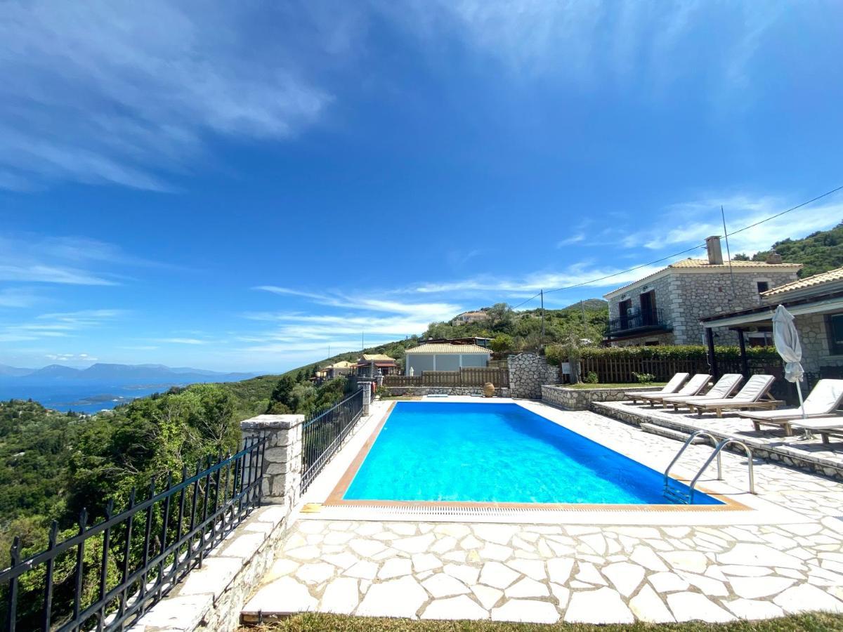 Lefkada Villas By Omikron Selections Vavkeri Ngoại thất bức ảnh