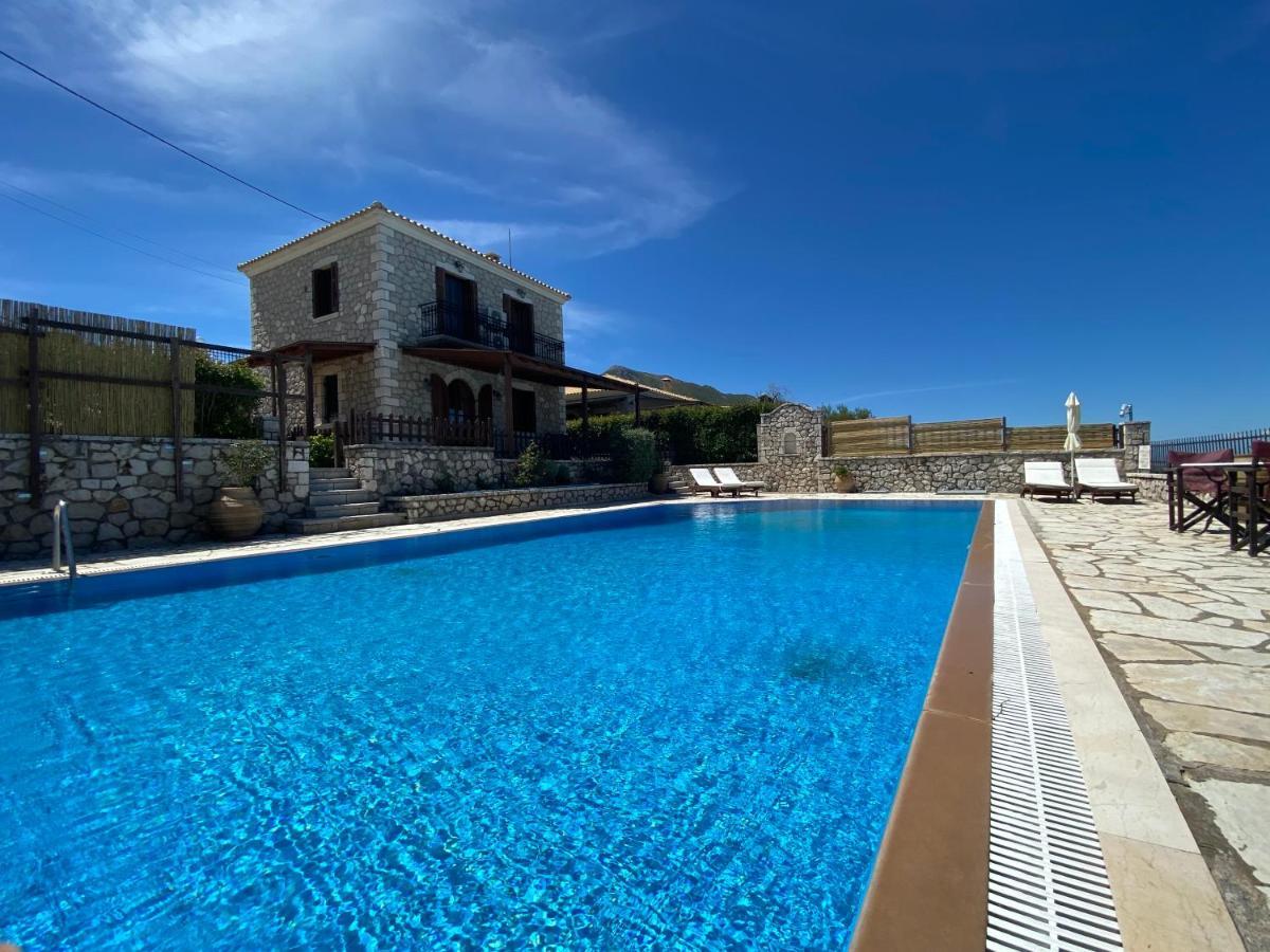 Lefkada Villas By Omikron Selections Vavkeri Ngoại thất bức ảnh
